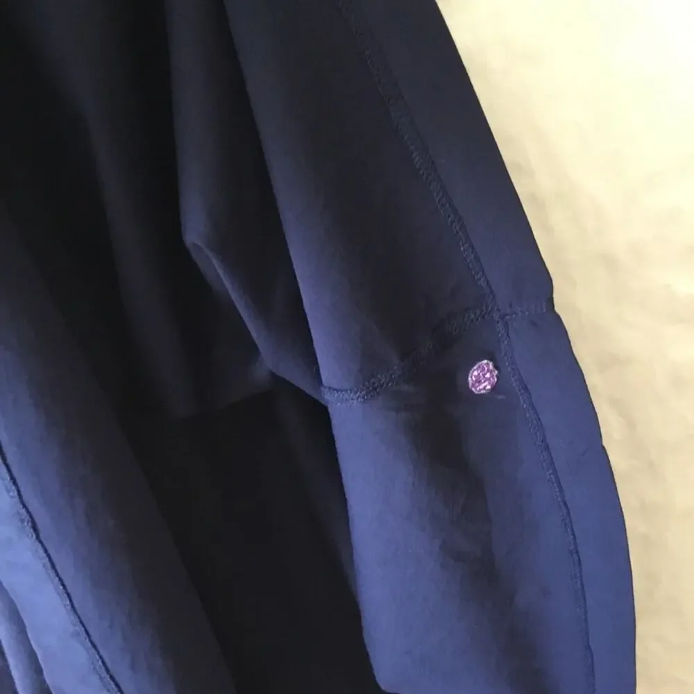 Ralph Lauren Girl Black Dress with Purple Belt